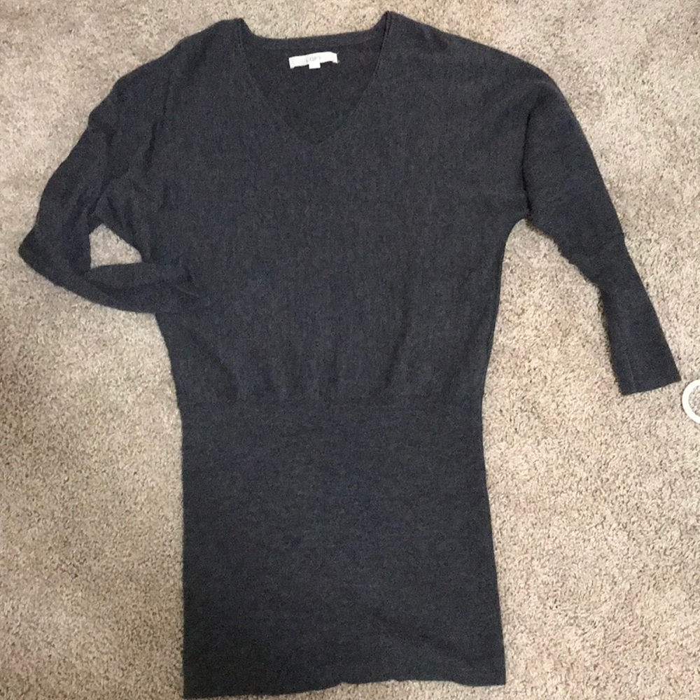 Grey loft dress.